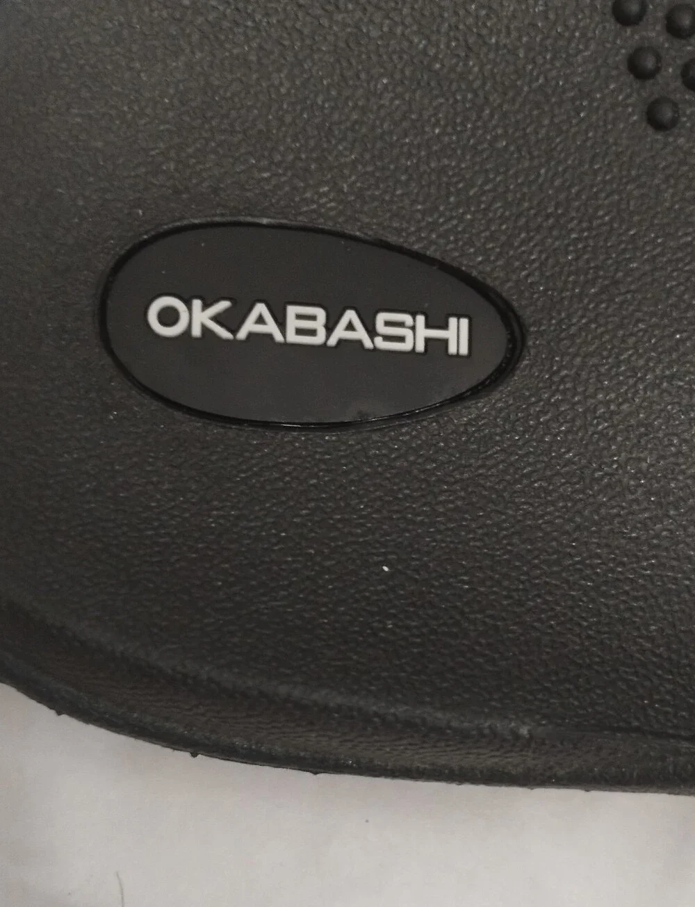Okabashi Men's Black Eurosport Slide Sandals